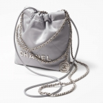 シャネル CHANEL 22 ミニハンドバッグ レディース ショルダーバッグ AS3980 B08872 NQ335
