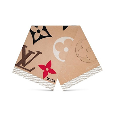 ルイヴィトンマフラー louis vuitton エシャルプ・ジ アルティメット M76382