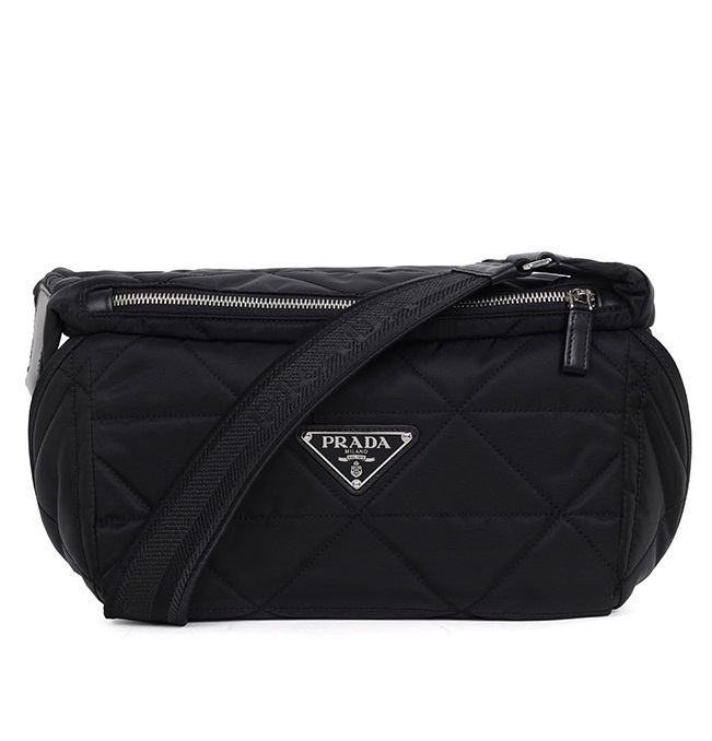 プラダ PRADA Re Nylon×サフィアーノレザー ショルダーバッグ 2VH994_2DMG_F0008_V_OOO