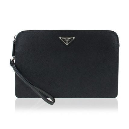 プラダ PRADA サフィアーノレザー ポーチ  クラッチバッグ 2VF056 9Z2 F0002