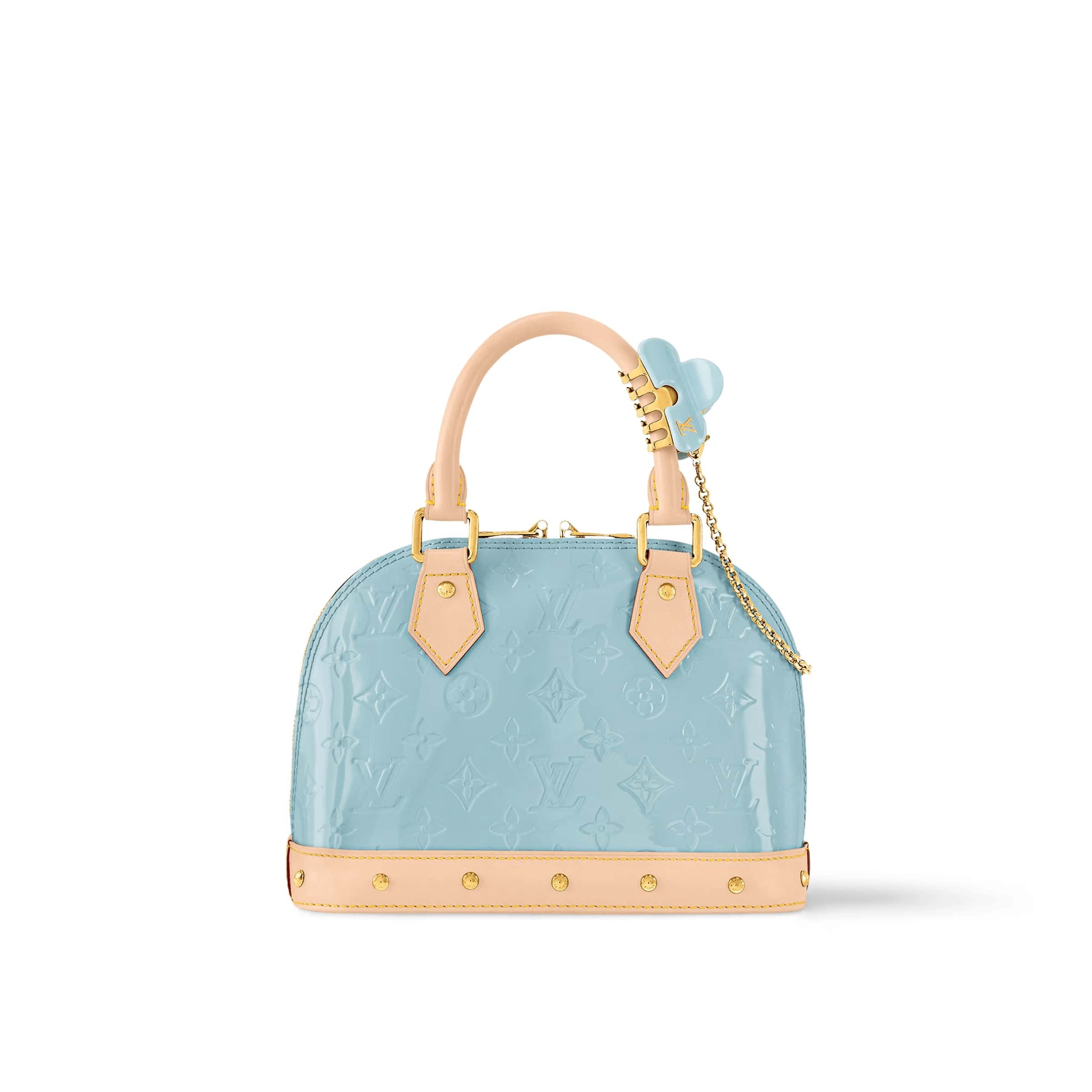 ルイヴィトン LV アルマ BB ミニ ハンドバッグ モノグラム ヴェルニ M24062