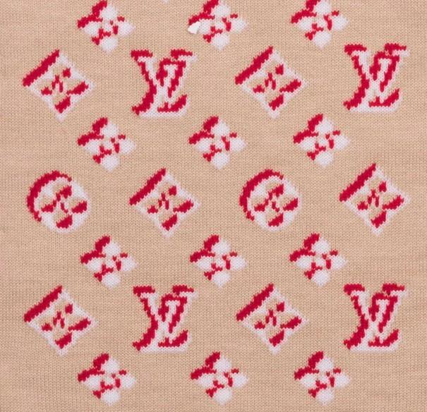 Louis Vuitton ルイヴィトン ルイ・ヴィトン/マフラー ストール/M76446/エシャルプ・3D モノグラム/ベージュ