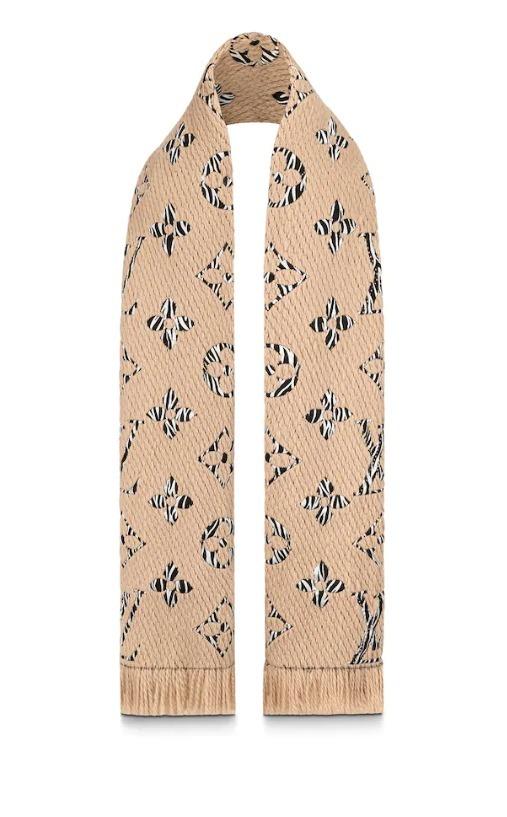 LOUIS VUITTON マフラー ジャイアント モノグラム ジャングル M76346