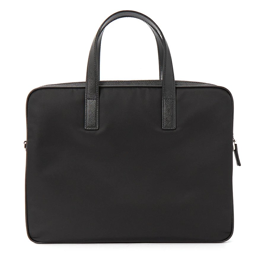 PRADA プラダ メンズ ブリーフケース ブラック ビジネスバッグ 2VE368 2DMH F0002 XOM