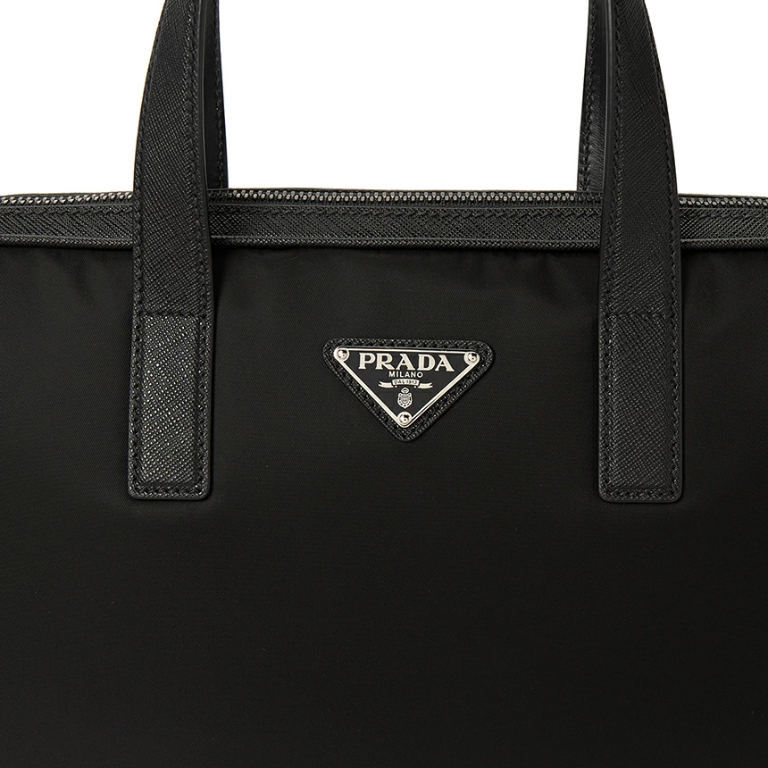 PRADA プラダ メンズ ブリーフケース ブラック ビジネスバッグ 2VE368 2DMH F0002 XOM