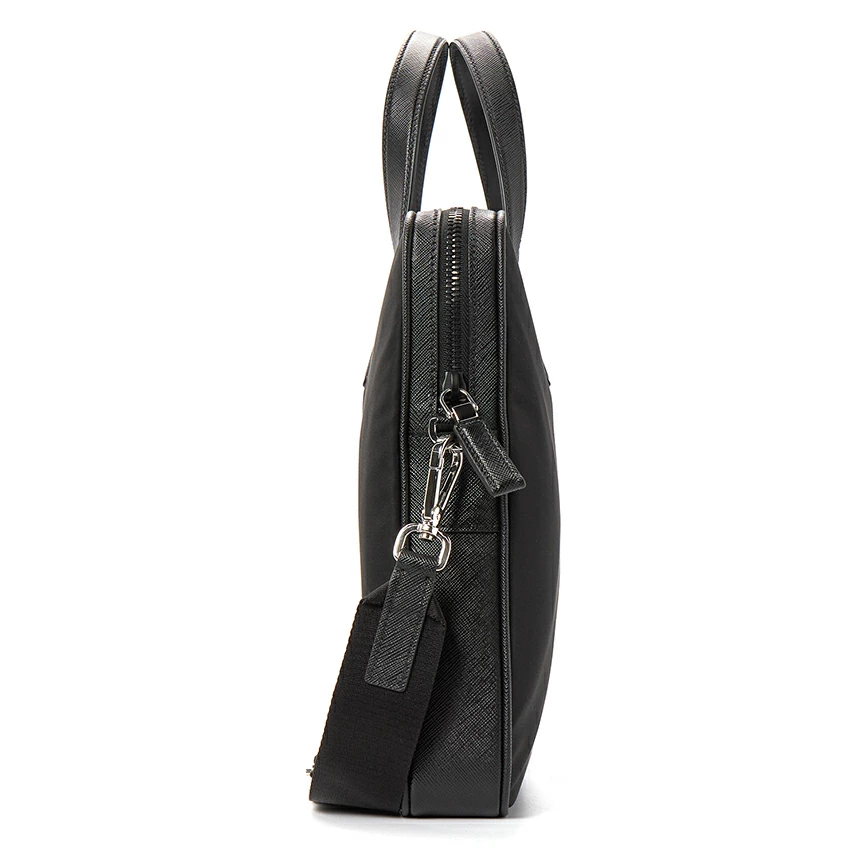 PRADA プラダ メンズ ブリーフケース ブラック ビジネスバッグ 2VE368 2DMH F0002 XOM