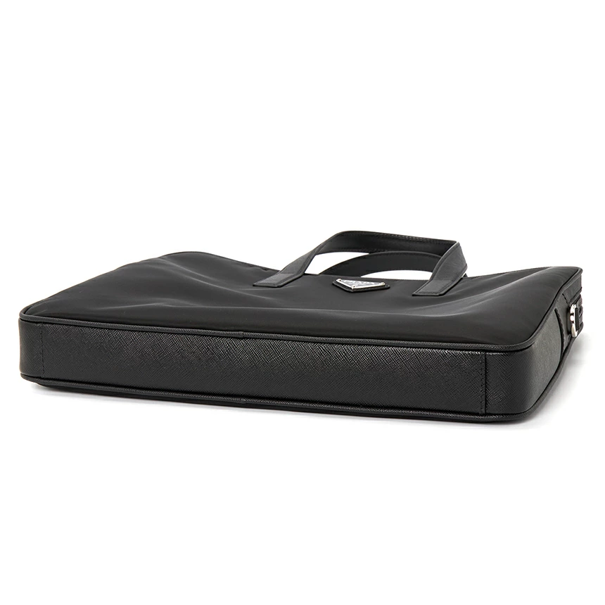 PRADA プラダ メンズ ブリーフケース ブラック ビジネスバッグ 2VE368 2DMH F0002 XOM