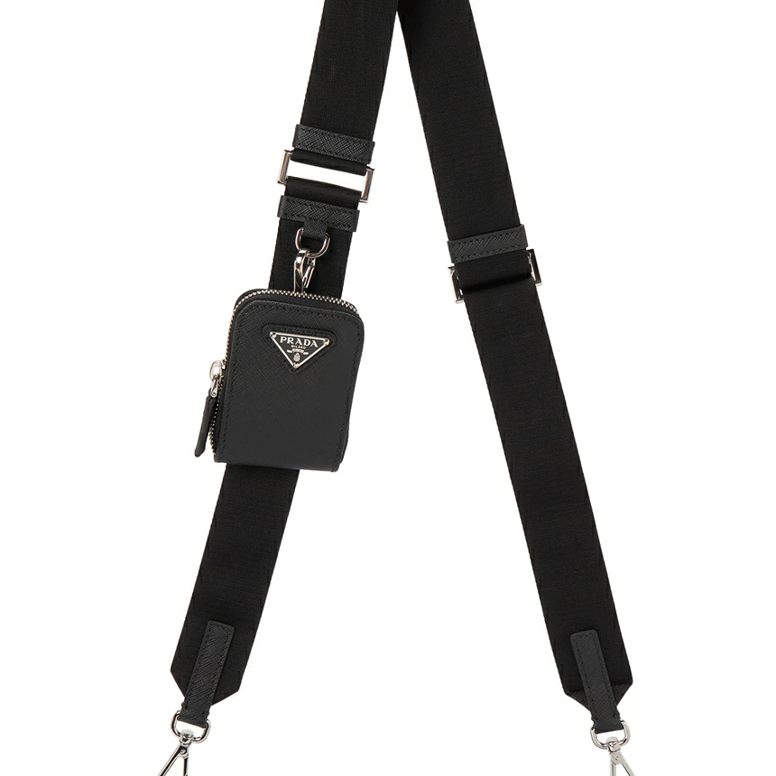 プラダショルダーバッグ レディース ブラック PRADA 2VH113 9Z2 F0002 V DMP