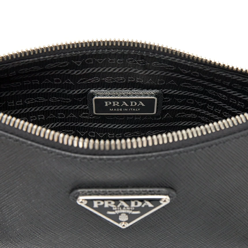 プラダショルダーバッグ レディース ブラック PRADA 2VH113 9Z2 F0002 V DMP