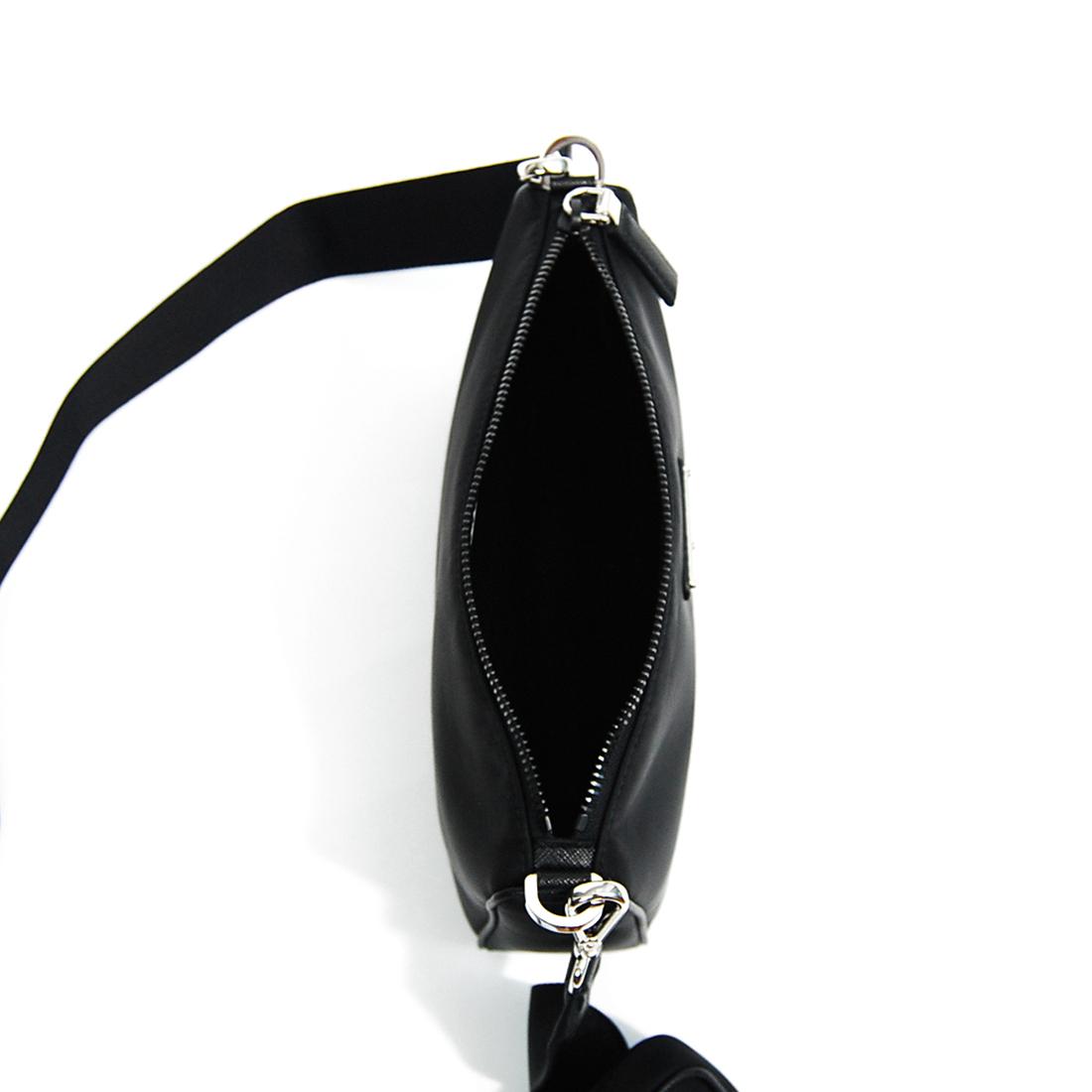 PRADA プラダ Re-Nylon サフィアーノレザーショルダーバッグ 2VH113 2DMH F0002