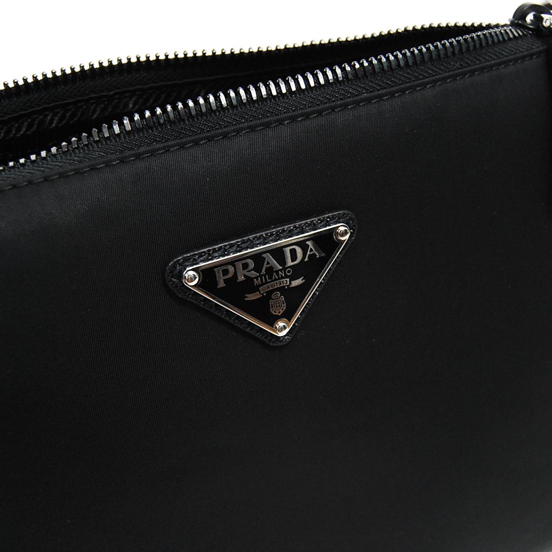 PRADA プラダ Re-Nylon サフィアーノレザーショルダーバッグ 2VH113 2DMH F0002