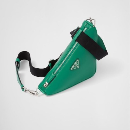 PRADA プラダ レザートライアングル ショルダーバッグ 2VH155_ASK_F0458_V_OLO
