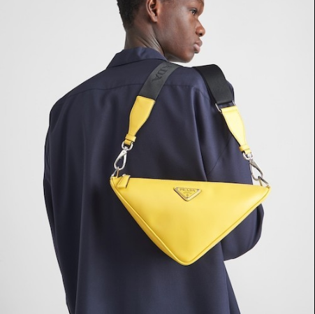 PRADA プラダ レザートライアングル ショルダーバッグ 2VH155_ASK_F0377_V_OLO