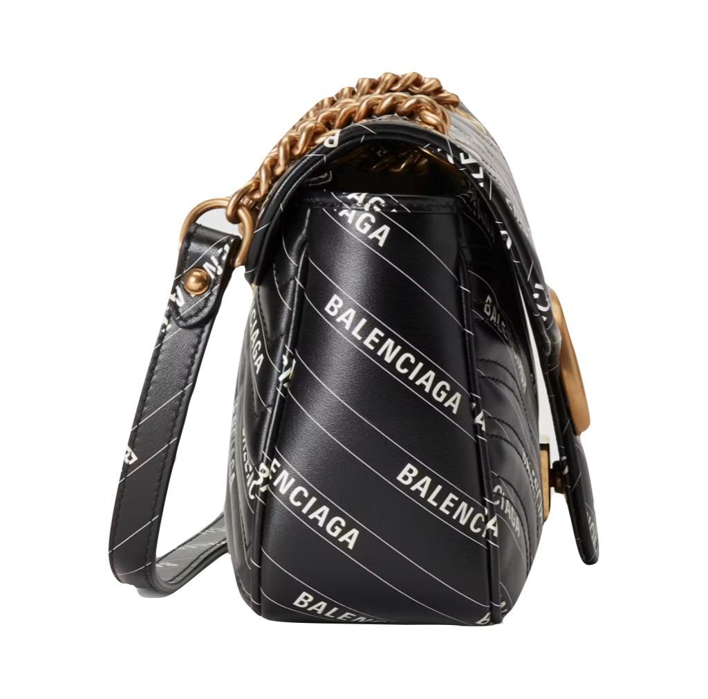 GUCCIxBALENCIAGA GGマーモント ザ ハッカー プロジェクト スモールバッグ 443497 UK5AT 1089