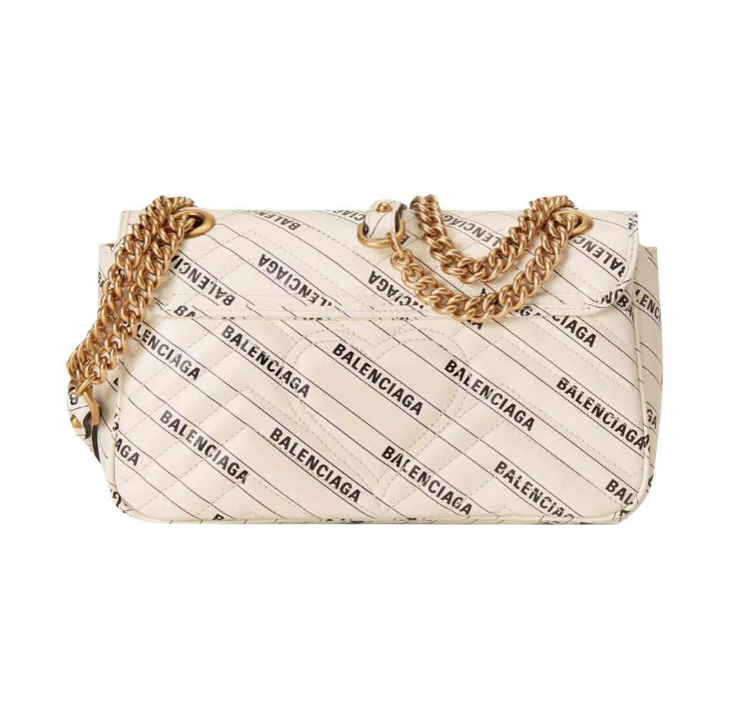 GUCCIxBALENCIAGA GGマーモント ザ ハッカー プロジェクト スモールバッグ 443497 UK5AT 9099