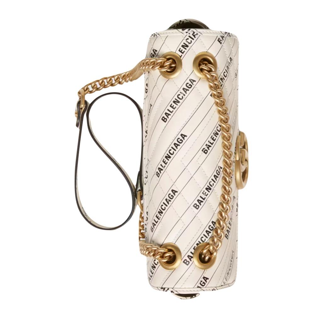 GUCCIxBALENCIAGA GGマーモント ザ ハッカー プロジェクト スモールバッグ 443497 UK5AT 9099