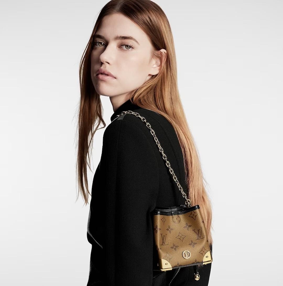 LOUIS VUITTON ノエ パース・LV チャーム ショルダーバッグ ミニバッグ  M82885