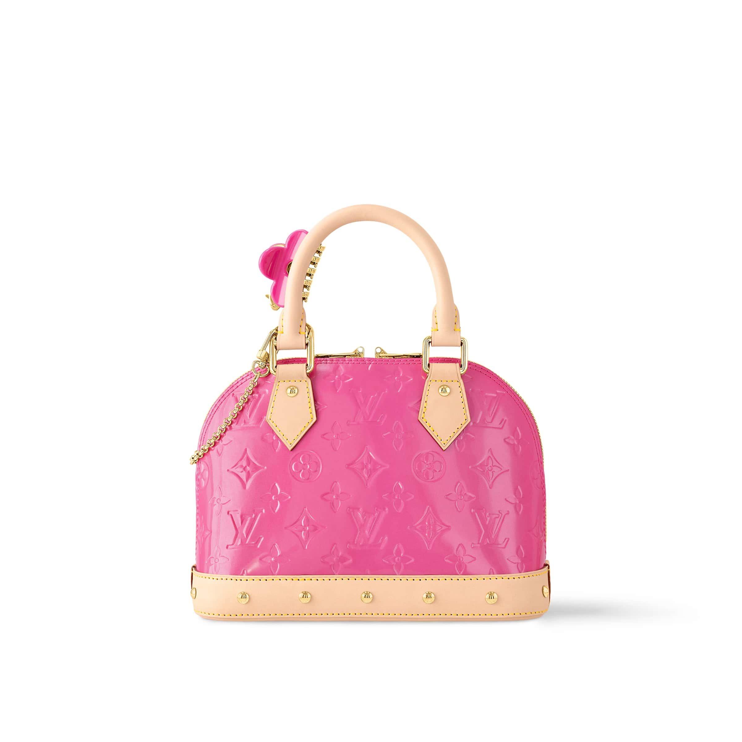 ルイヴィトン LV アルマ BB ミニ ハンドバッグ モノグラム ヴェルニ M90611