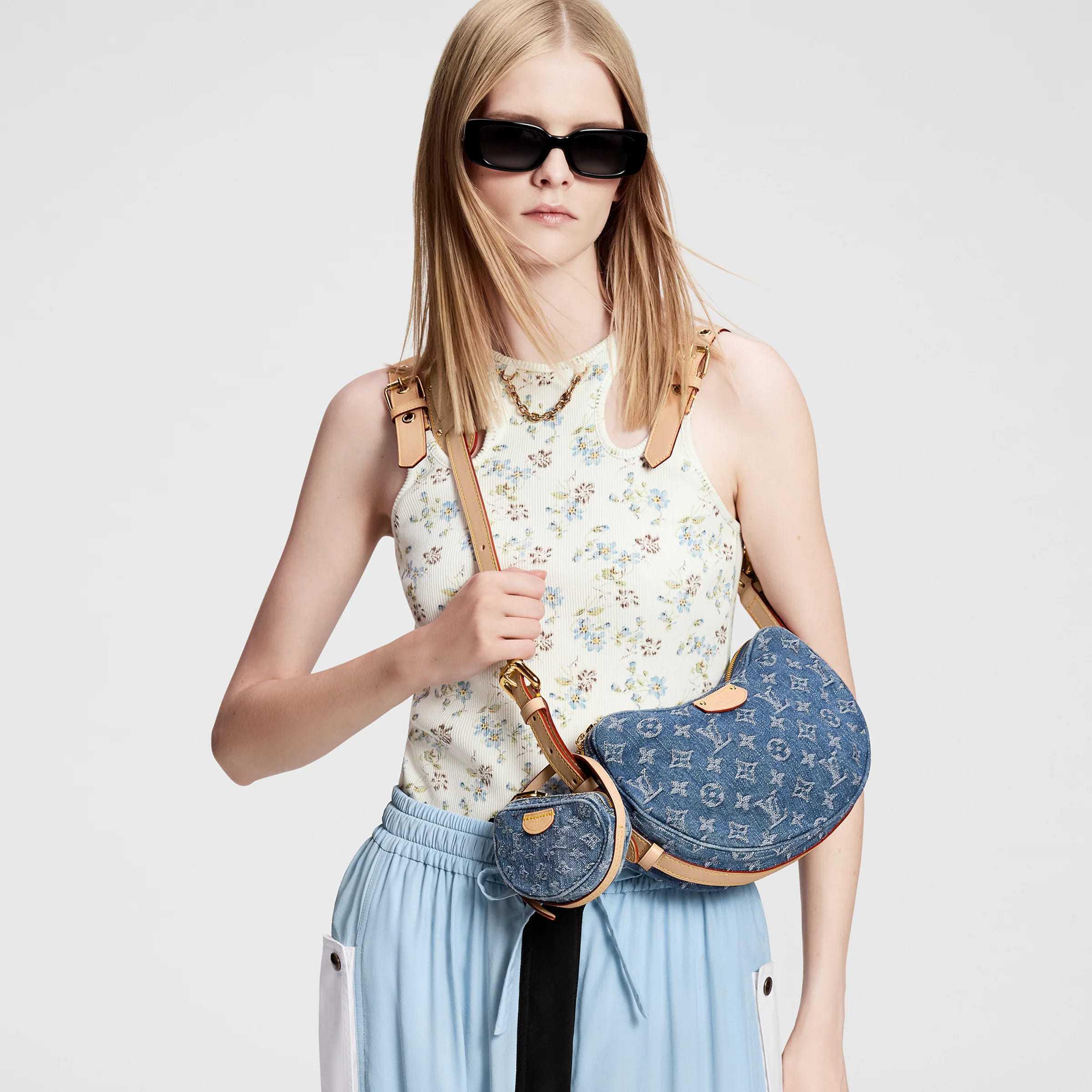 ルイヴィトン Louis Vuitton クロワッサン ショルダーバッグ M46856
