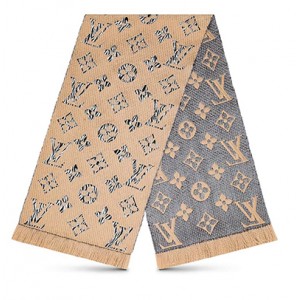 LOUIS VUITTON マフラー ジャイアント モノグラム ジャングル M76346