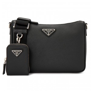 プラダショルダーバッグ レディース ブラック PRADA 2VH113 9Z2 F0002 V DMP