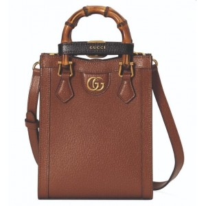 GUCCI グッチ ダイアナ ミニトートバッグ 739079 DJ24T 2548
