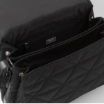 プラダ PRADA トップステッチ Re-Nylon ショルダーバッグ ブラック 2VD057_2DGW_F0002_V_OOO