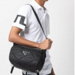 プラダ PRADA Re Nylon×サフィアーノレザー ショルダーバッグ 2VH994_2DMG_F0008_V_OOO
