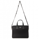 PRADA プラダ メンズ ブリーフケース ブラック ビジネスバッグ 2VE368 2DMH F0002 XOM