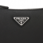 プラダショルダーバッグ レディース ブラック PRADA 2VH113 9Z2 F0002 V DMP