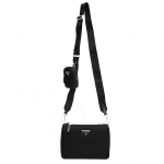 PRADA プラダ Re-Nylon サフィアーノレザーショルダーバッグ 2VH113 2DMH F0002