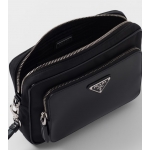 PRADA プラダ Re-Nylon xブラッシュドレザー ポーチ 2VF041_789_F0002_V_OOO