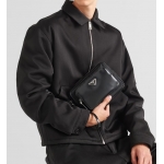 PRADA プラダ Re-Nylon xブラッシュドレザー ポーチ 2VF041_789_F0002_V_OOO