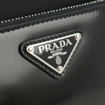 プラダ PRADA Re-Nylon xブラッシュドレザー ショルダーバッグ 2VH172 789 F0002 V OOT