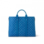 ルイヴィトン Louis Vuitton×ウィークエンド トートNM ブルー M31010
