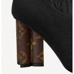 Louis Vuitton ストレッチ アンクルブーツ モノグラム ノワール 1A855A
