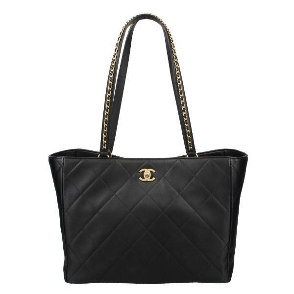 シャネル CHANEL トートバッグ レディース ブラック AS3508 B08867 94305