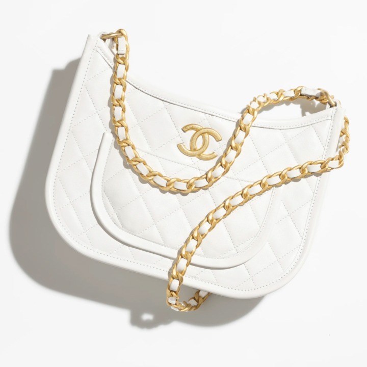 CHANEL ホーボーハンドバッグ ショルダーバッグ AS4666 B16235 10601