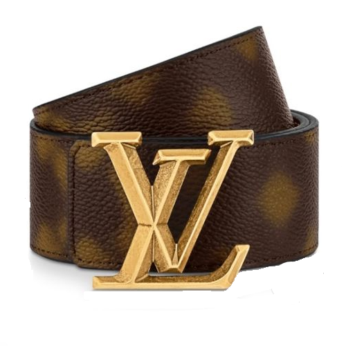 Louis Vuitton サンチュール・LV ピラミッド ベルト 茶 M0579U