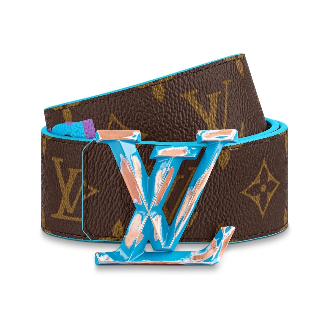 Louis Vuittonベルト サンチュール・LVピラミッド 40MM リバーシブル M0495V