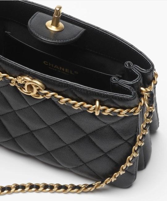 シャネル CHANEL スモール ショッピング バッグ AS4437 B14351 94305
