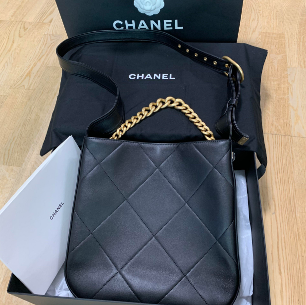 シャネル CHANEL 2way ハンドバッグ ブラック AS2844 B06788 94305