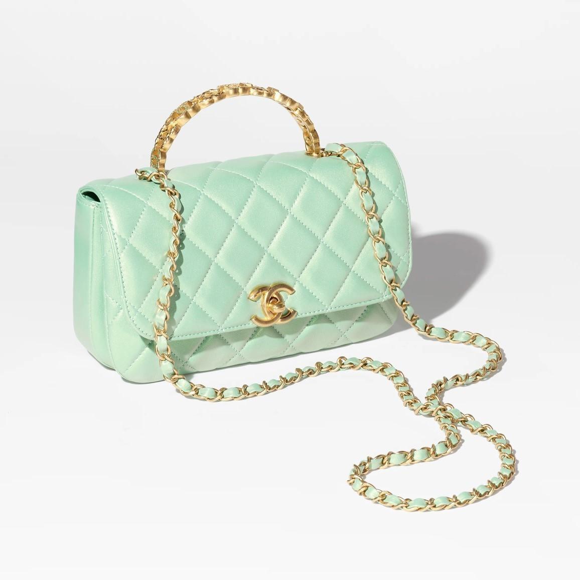 シャネル CHANEL ミニフラップバッグ ショルダーバッグAS4835 B16413 NW778