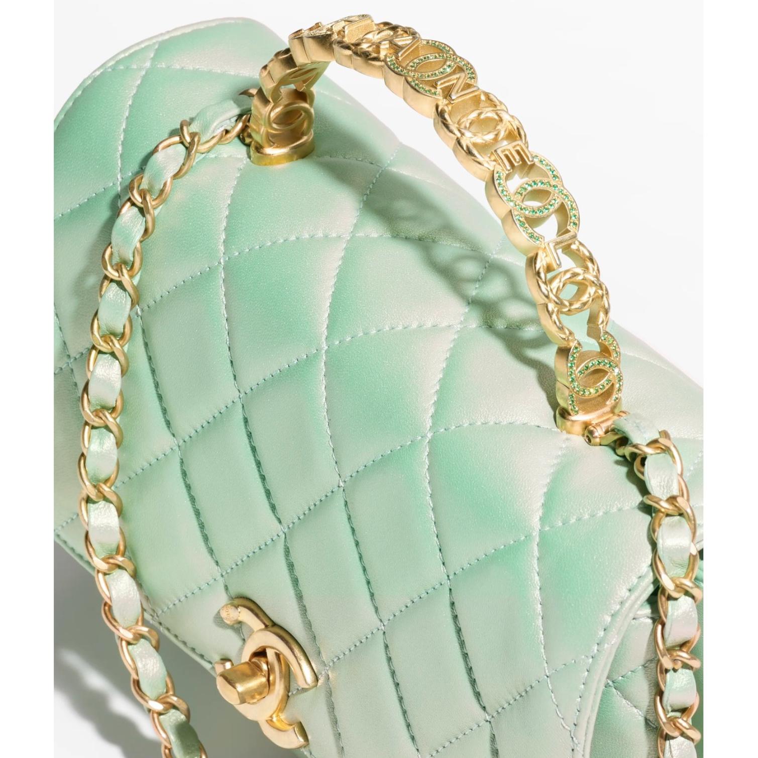 シャネル CHANEL ミニフラップバッグ ショルダーバッグAS4835 B16413 NW778