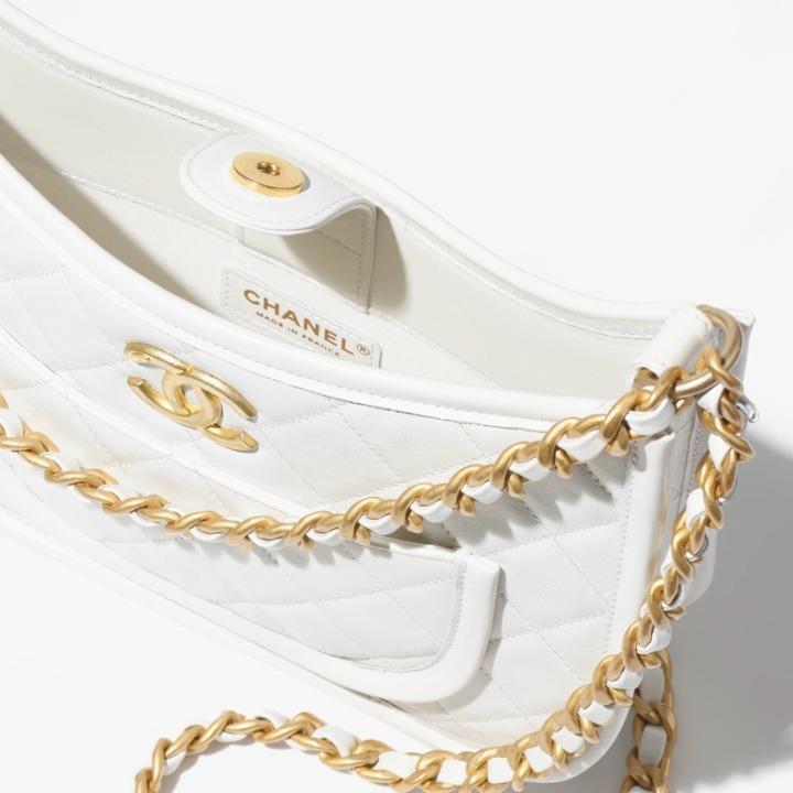 CHANEL ホーボーハンドバッグ ショルダーバッグ AS4666 B16235 10601