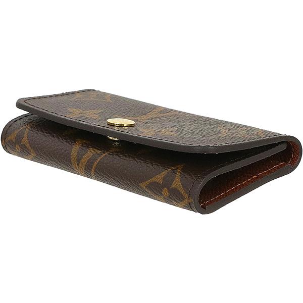 ルイ・ヴィトン Louis Vuitton ミュルティクレ 4 鍵入れ キーフック キーホルダー キーケース モノグラム ブラウン M69517 レディース 