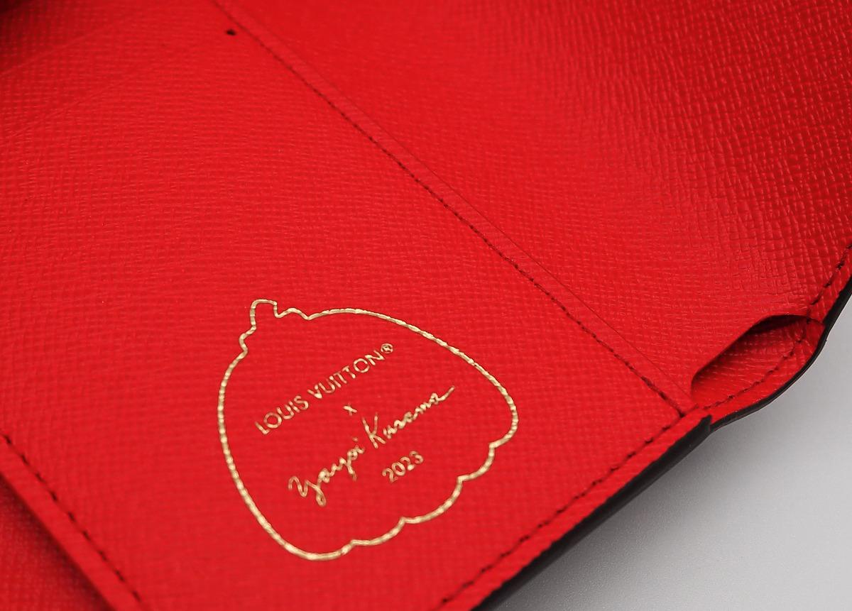 ルイ ヴィトン  LV×YK ポルトフォイユ･ヴィクトリーヌ ペインティッド ドット モノグラム･キャンバス 三つ折り財布 草間彌生 M81865