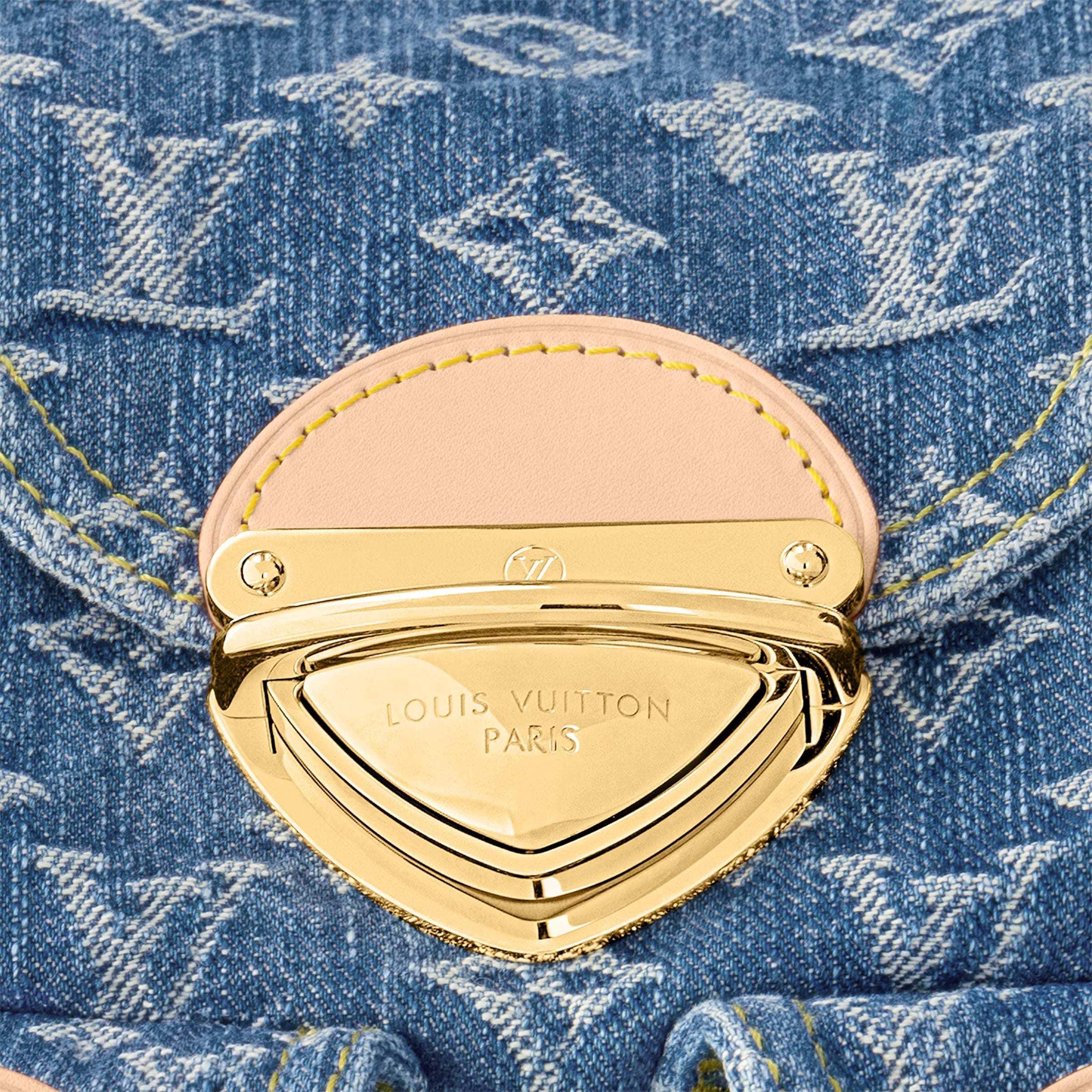 ルイヴィトン Louis Vuitton バックパック リュック デニム M46836
