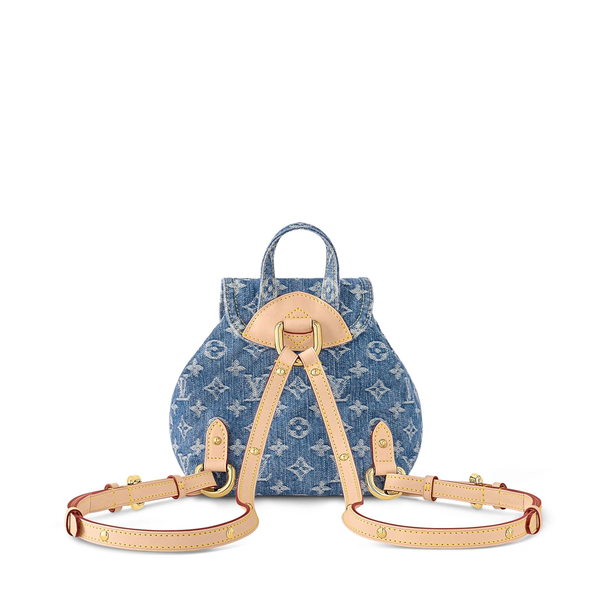 ルイヴィトン Louis Vuitton バックパック リュック デニム M46836