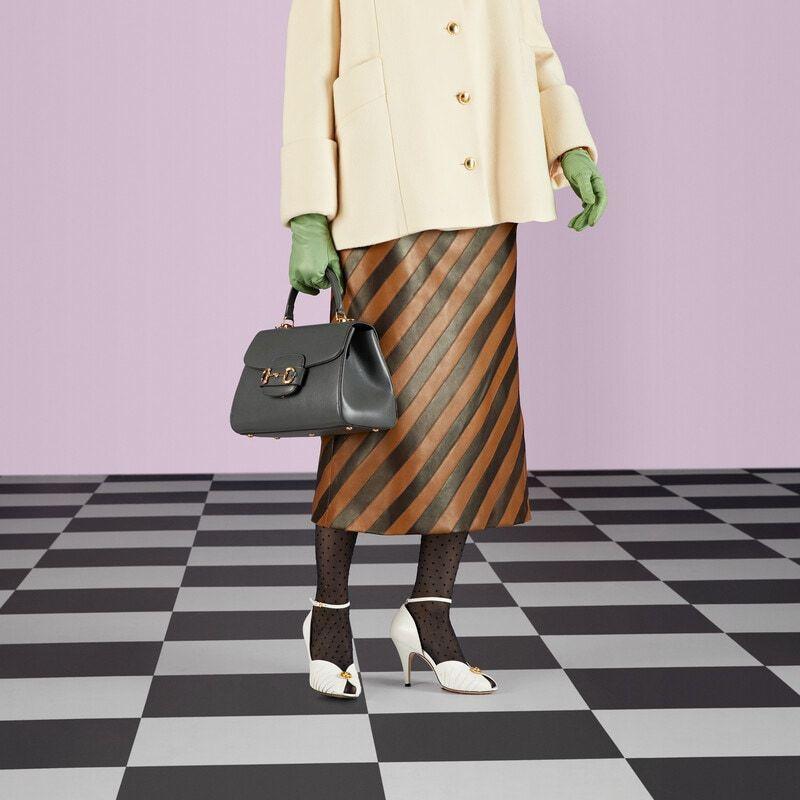 グッチ GUCCI グッチ ホースビット 1955 ミディアムバッグ ハンドバッグ 702049 1DB0G 1126